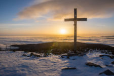 Sonnenuntergang Lusen